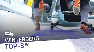 Winterberg  Womens Bobsleigh Top3  IBSF Official [upl. by Nadaha]