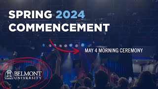 Spring 2024 Commencement May 4 Morning Ceremony [upl. by Alien231]