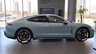 New Porsche Taycan EV indepth Walkaround [upl. by Emoryt]