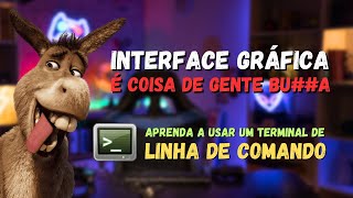 Aprenda a usar um terminal de linha de comando prompt terminal commandline [upl. by Enehs]