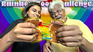 Eating Only Rainbow Food for a Day 🌈😋 Food Challenge 🔥 [upl. by Ainuj]