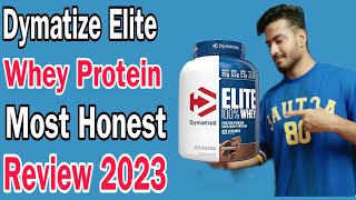 DYMATIZE ELITE WHEY PROTEIN MOST HONEST REVIEW 2024 [upl. by Carlene382]