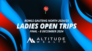 BGN 2025  Altitude Wealth Ladies Open Trips  FINAL [upl. by Ennaeiluj]