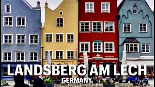 Landsberg am Lech Beautiful Bavarian City Germany [upl. by Dearr849]