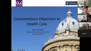 Debate quotConscientious Objection in Healthcarequot Profs Alberto Giubilini and Xavier Symons [upl. by Adnohsal]