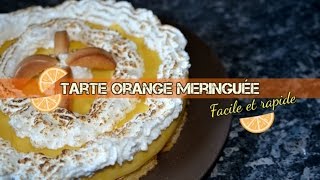 TARTE A LORANGE MERINGUEE  ANNA B [upl. by Llenart]