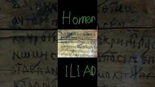 ILIAD Homer poem or legendary [upl. by Miarhpe47]