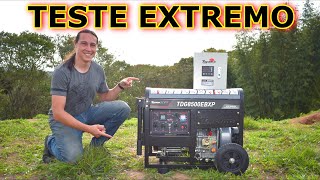 PRIMEIRA PARTIDA GERADOR A DIESEL  ORIENTAÇÃO E TESTE EXTREMO VIDEO 1 [upl. by Fari]