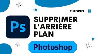 Comment supprimer larrière plan sur Photoshop [upl. by Ainevul]