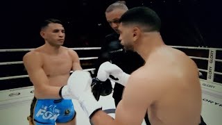 YOUSSEF BOUGHANEM VS ANGELO VOLPE FIGHT  GLORY 94 ANTWERP BELGIUM review [upl. by Samuel]