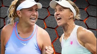 Liudmila Samsonova vs Amanda Anisimova  Australian Open 2024 [upl. by Xymenes385]