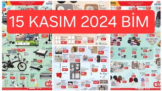 âœ… BÄ°M 15 KASIM 2024  BÄ°M Ä°NDÄ°RÄ°MLERÄ°  Ã‡EYÄ°Z MUTFAK EÅYALARI  BÄ°M BANYO GEREÃ‡LERÄ°  CAM ÃœRÃœNLER [upl. by Einhorn]