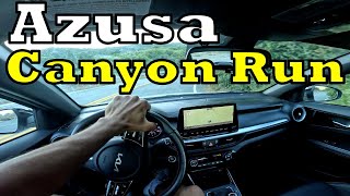 2023 Kia Forte GT Azusa Canyon run [upl. by Belshin]