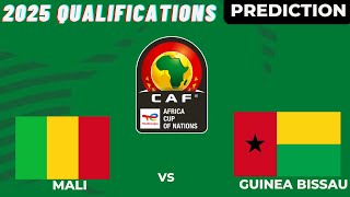 Guinea Bissau vs Mali CAF Africa Nations Cup 2025 Qualifiers Match Preview Prediction [upl. by Bensen]