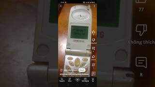 Samsung SGHA200  Battery low [upl. by Hagerman]