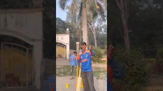 😱New bat🏏vs 3 balls 🥎😱shortsfeed motivational inspiration viral cricket [upl. by Amme]