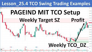 Lesson254 TCO Zone  Swing Trading Examples [upl. by Beutner]