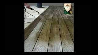 Liberon Decking Oil  Now Sprayable  from Rest Express [upl. by Eirehs594]