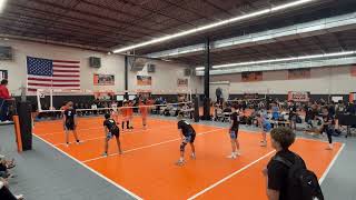 OBV 16Q vs WPVC Boys 18 Armour Silver Set 2 [upl. by Einiar]