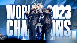 Worlds 2023 우승의 순간│Worlds 2023 the Moment of Victory [upl. by Zoldi420]