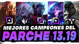 📈 MEJORES PICKS Y CAMPEONES OP  PARCHE 1319 League of Legends 2023  OP Champs LOL Temporada 13 [upl. by Mungovan]