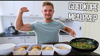 Makkelijke amp Gezonde Mealprep minder dan €20 [upl. by Titos]