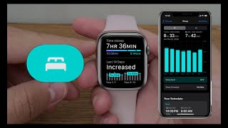 Cómo MEDIR el SUEÑO con el APPLE WATCH [upl. by Ahsaela]