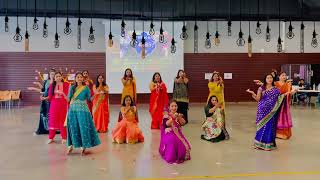 A formation made by women with diyas for Diwali function 2024 Manosque France [upl. by Suh982]