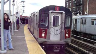 IRT White Plains Rd Line R142 2 amp 5 Trains at 174th St [upl. by Salena43]