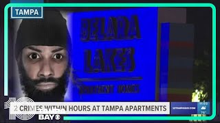 2 crimes happen at the same Tampa apartment complex on same night [upl. by Soloman]