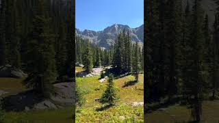 Hiking through Alpine in Colorado Rockies [upl. by Cilo]