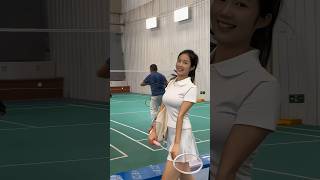 Badminton Chinese Girl Warm Up douyin douyinbeauty badminton badmintontraining sports [upl. by Leonore]