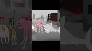 SIZE COMPARISON OF ALL ZOOCHOSIS amp ZOONOMALY MONSTERS 1 part Cartoon Animation shorts [upl. by Athal390]