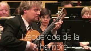 Recuerdos de la Alhambra by Francisco Tarrega Guitarist David Franzen [upl. by Chatwin]