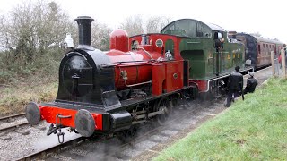 SWINDON amp CRICKLADE RAILWAY New Year Steam Up 01012024 [upl. by Esac365]