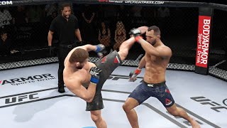 UFC 253 Dominick Reyes vs Jan Blachowicz Full Fight Highlights  UFC Light Heavyweight UFC 4 [upl. by Hartill]