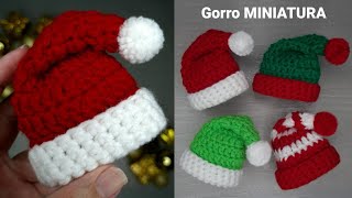 Gorro de crochê MINIATURA [upl. by Novi]