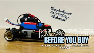 K989 RWD CONVERSION KIT PART2 BEFORE YOU BUY FIRST RUN IMPRESSION [upl. by Hakilam]