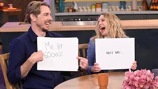 How Well Do Kristen Bell  Dax Shepard Really Know Each Other [upl. by Occor]