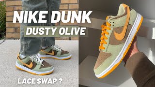 Nike Dunk Dusty Olive  Review amp On Feet [upl. by Maddocks]