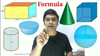 Mensuration Maths Tricks  Surface Area Formula  Mensuration Formula  3d Shapes Formula [upl. by Muirhead173]