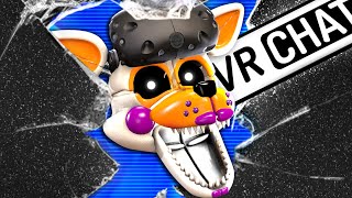 LOLBIT Makes People LAUGH in VRCHAT FNAF VOICE TROLLING [upl. by Tremml]