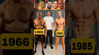 🇵🇹Ronaldo Vs 🇺🇸Mike Tyson Vs 🇪🇸Yamal Vs 🇧🇷Rodrygo Vs 🇪🇬Salah Power Comparison 🥶shorts [upl. by Rabassa]