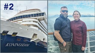 Holland America Line Koningsdam  Alaska Cruise  First Sea Day [upl. by Aivizt]