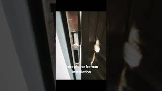 تركيب interphone fermax installation fermax [upl. by Heisser]