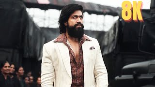 KGF 2  SULTAN Full Video Hindi Songs in 8K  4K Ultra HD HDR 60 FPS [upl. by Carolin287]