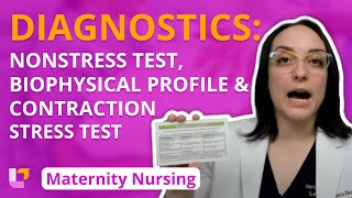 Diagnostics Nonstress Biophysical Profile Contraction Stress  Maternity Nursing  LevelUpRN [upl. by Tnecnev]