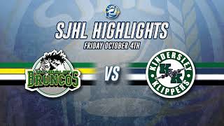 HIGHLIGHTS Humboldt Broncos  Kindersley Klippers Oct 4 2024 [upl. by Auot]