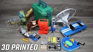 12 COOL 3D Prints  BEST 3D Printing Ideas 2024 [upl. by Ecilegna]