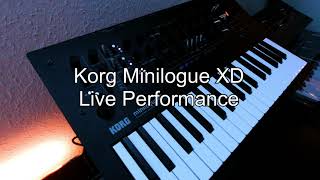 Korg Minilogue XD Live Performance 4 [upl. by Farnham]